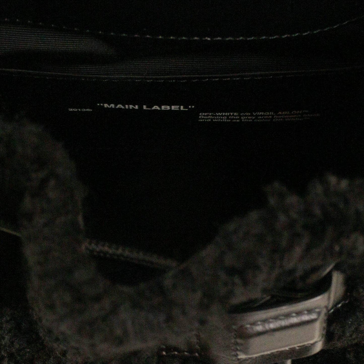Black 'Montone Binder' Mini Backpack