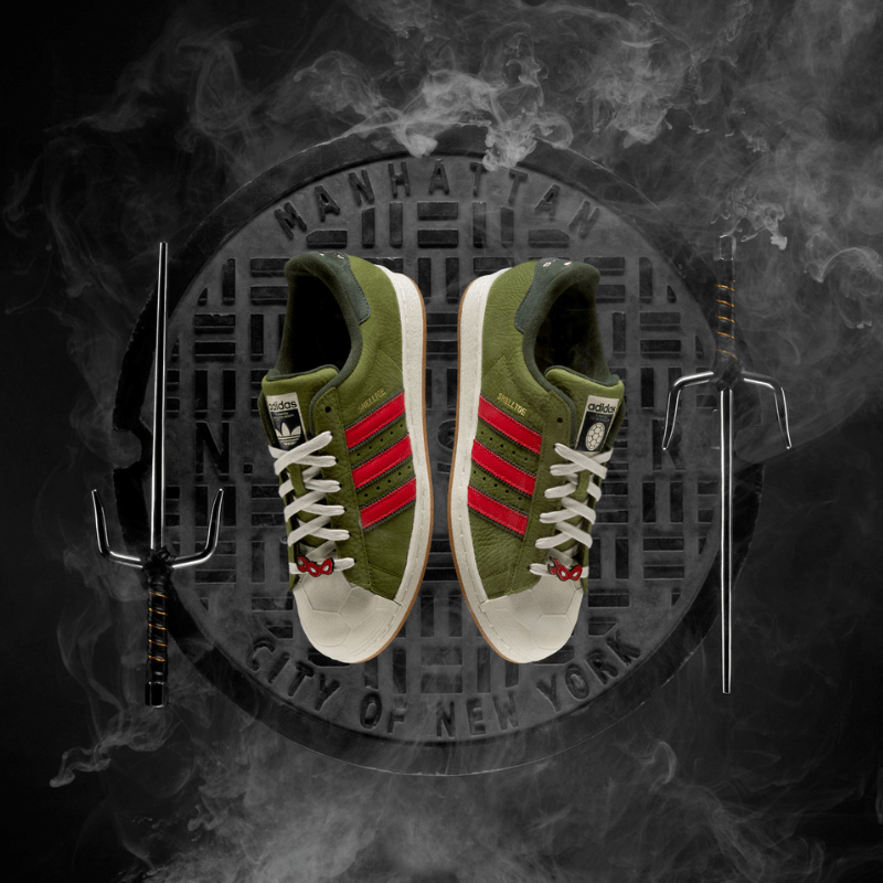 TMNT X adidas Superstar "Shelltoe" - Men's
