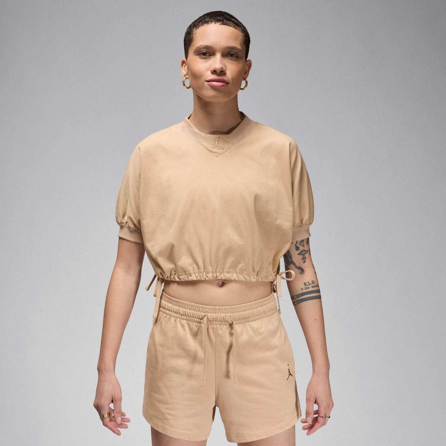 Jordan Knit Cropped Top - Women's