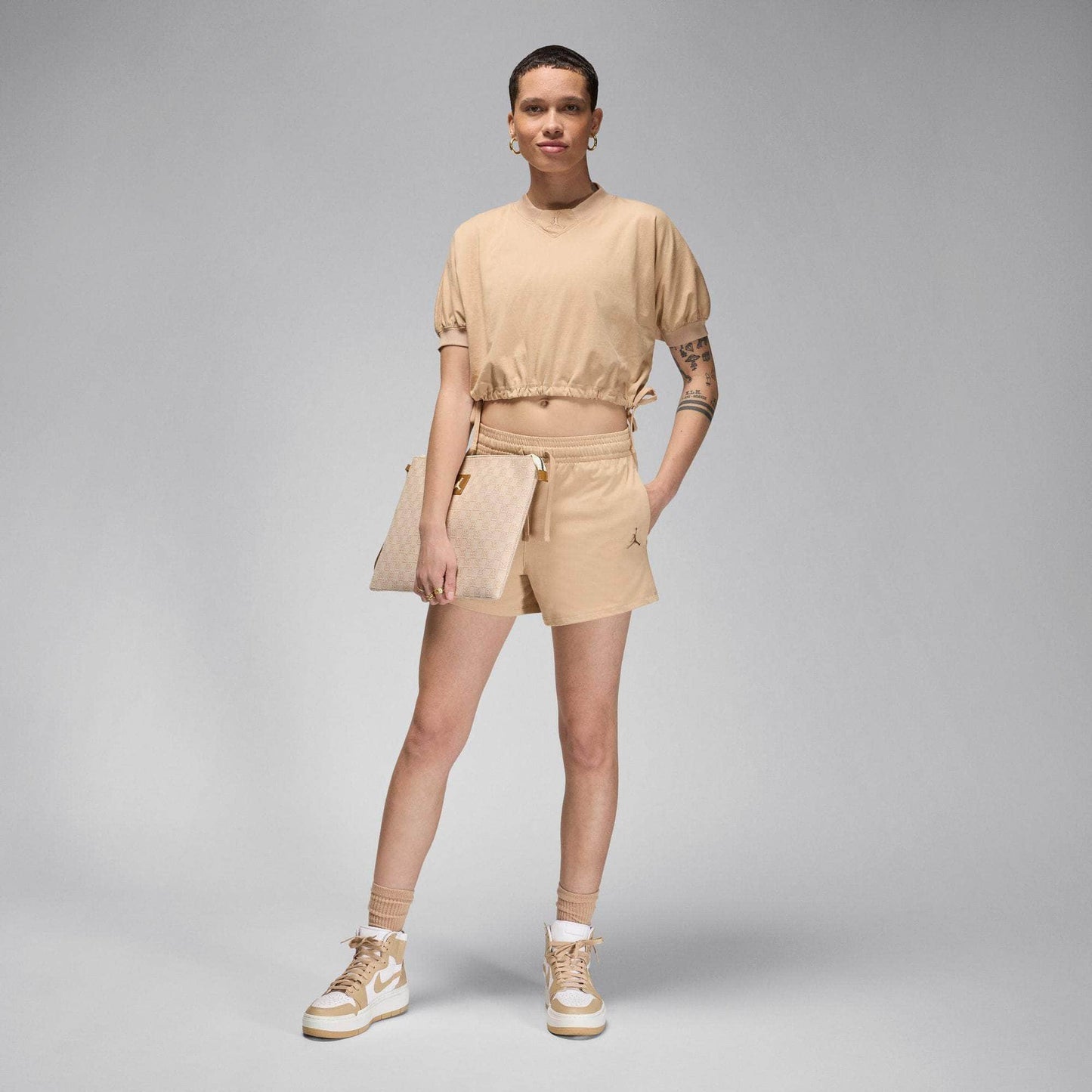 Jordan Knit Cropped Top - Women's