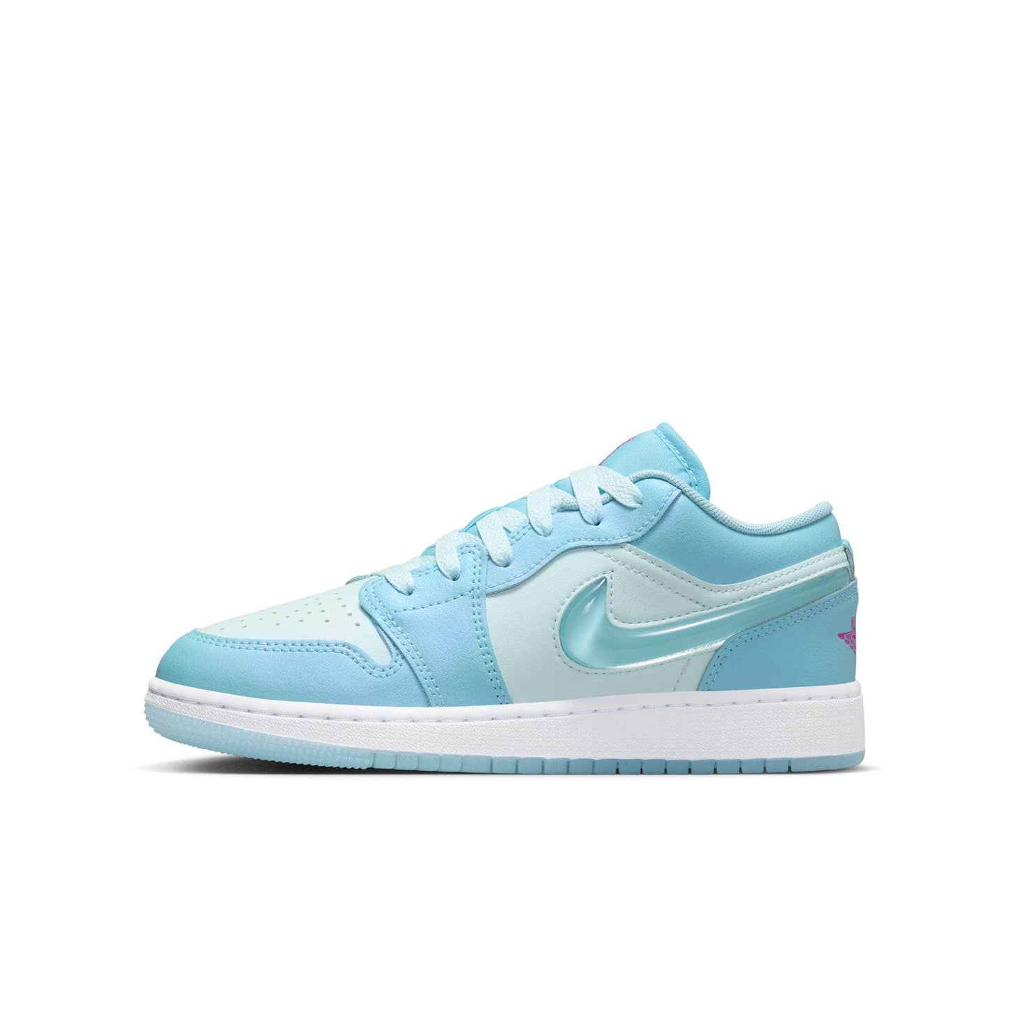 Air Jordan 1 Low SE "Aquarius Blue" - Boy's GS