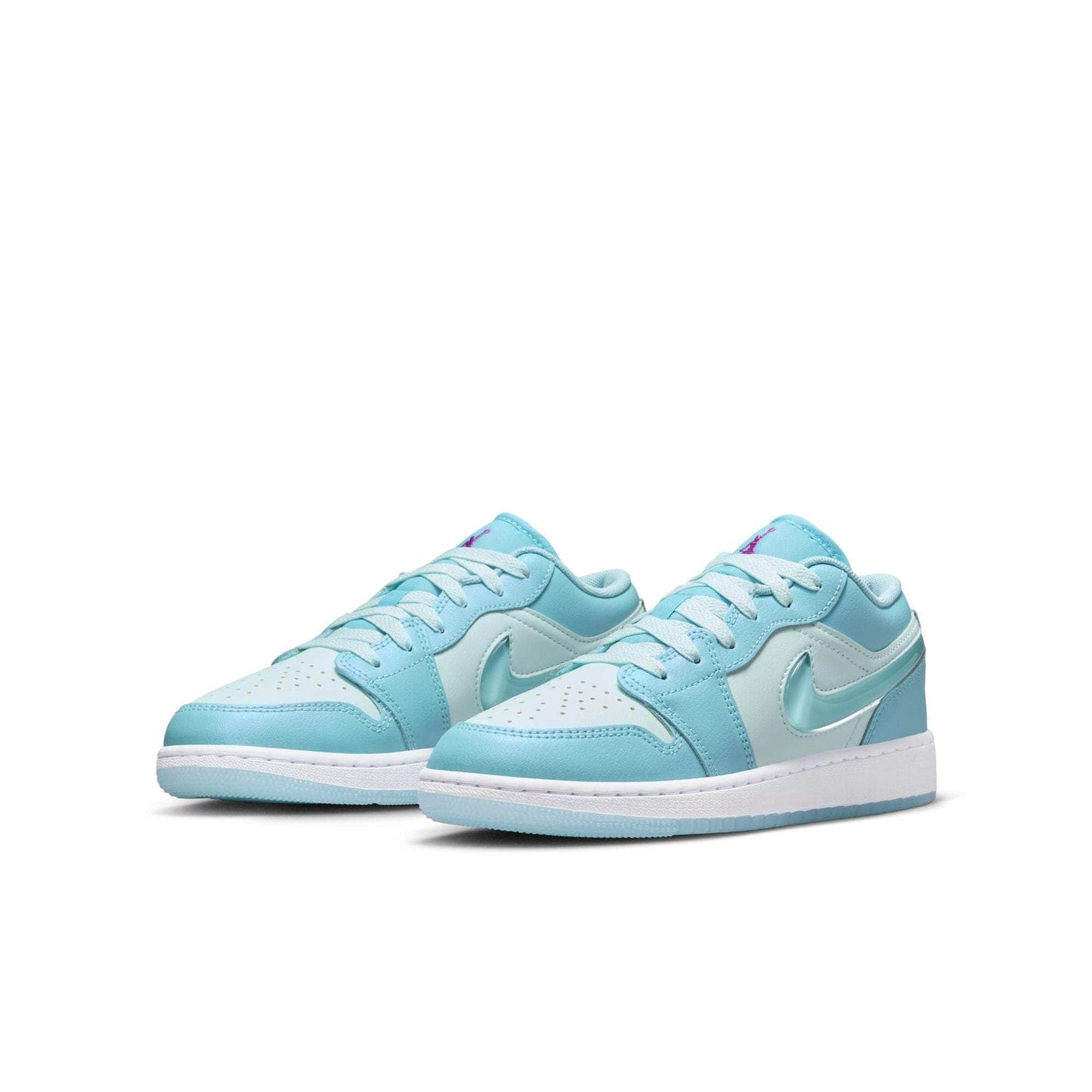 Air Jordan 1 Low SE "Aquarius Blue" - Boy's GS