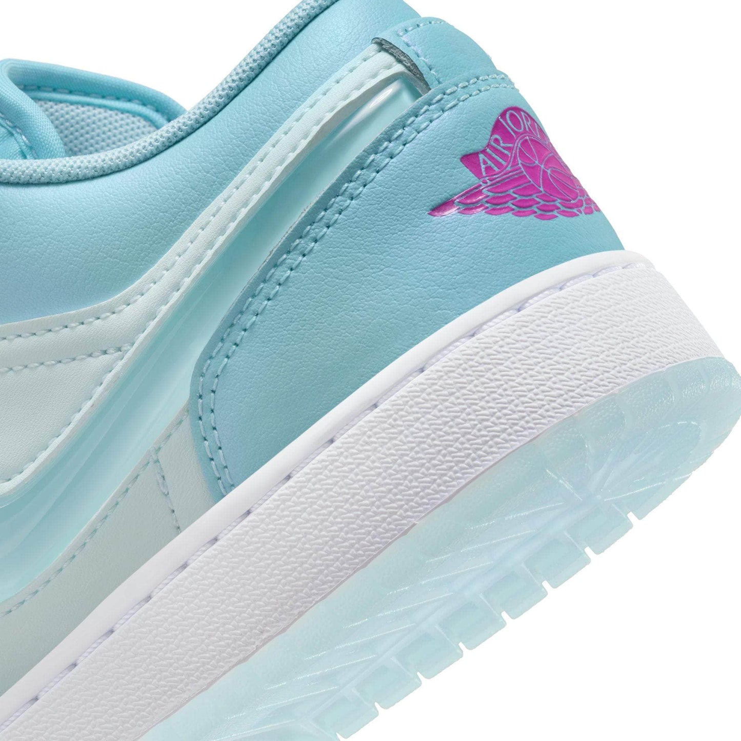 Air Jordan 1 Low SE "Aquarius Blue" - Boy's GS