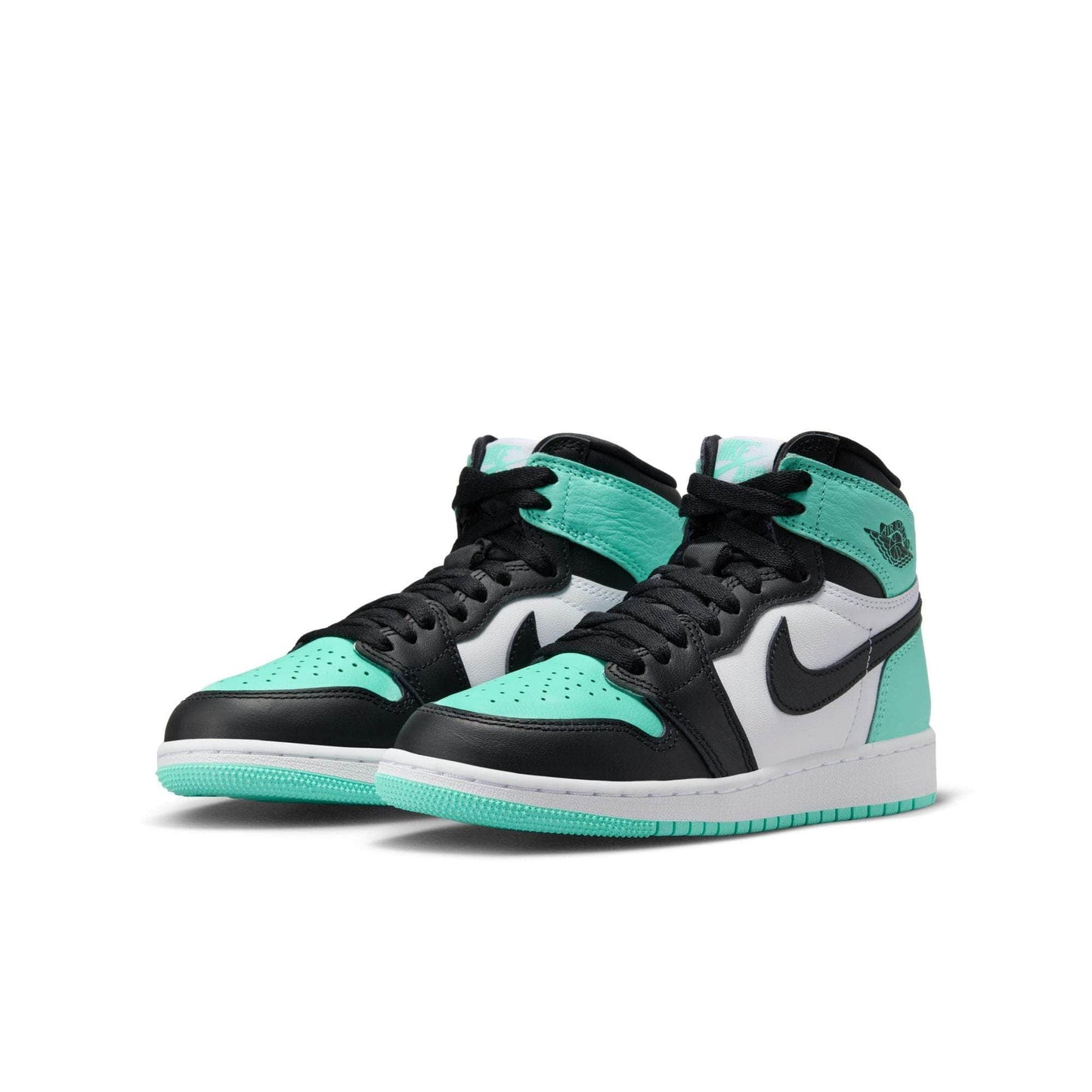 Air Jordan 1 Retro High OG "Green Glow" - Boy's GS