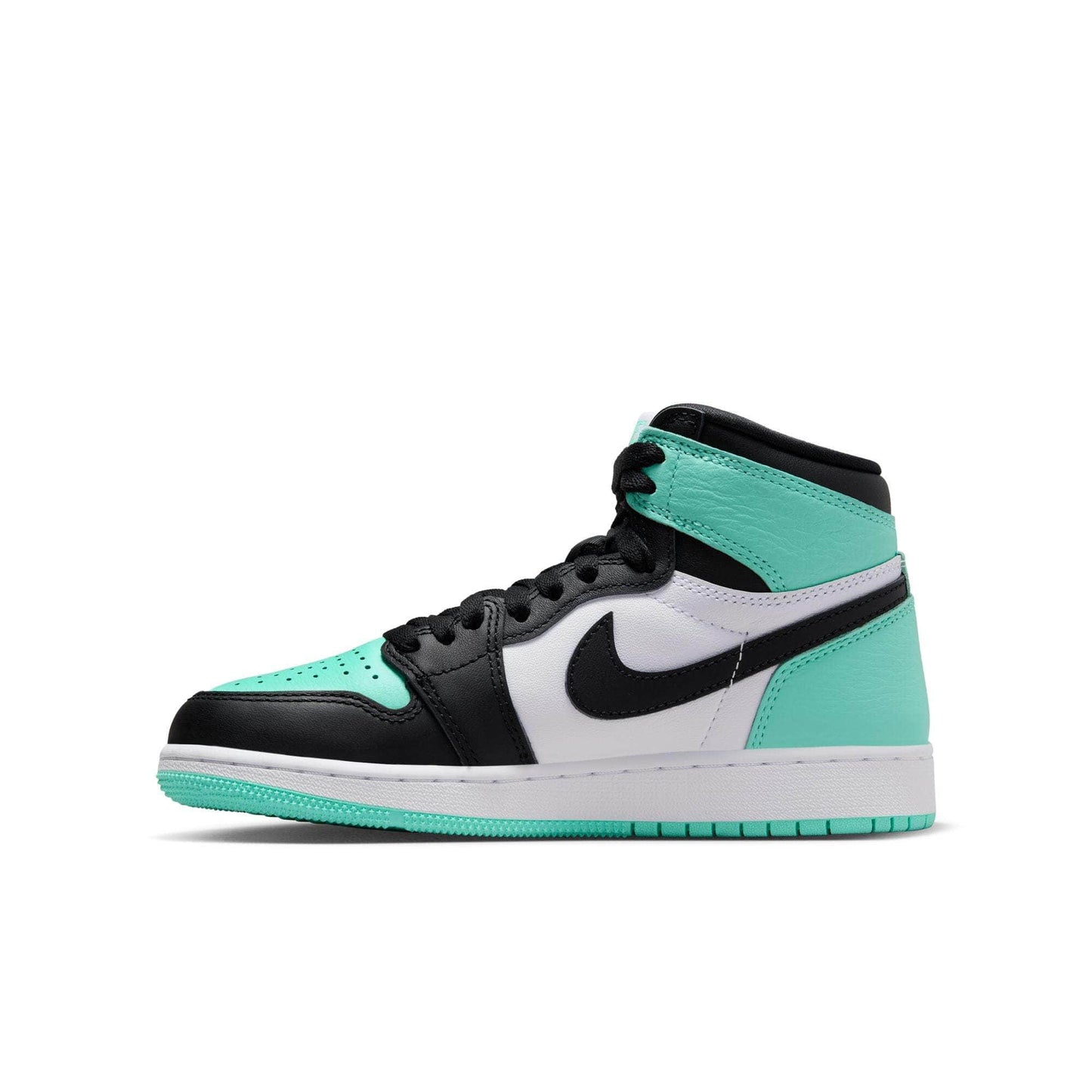 Air Jordan 1 Retro High OG "Green Glow" - Boy's GS