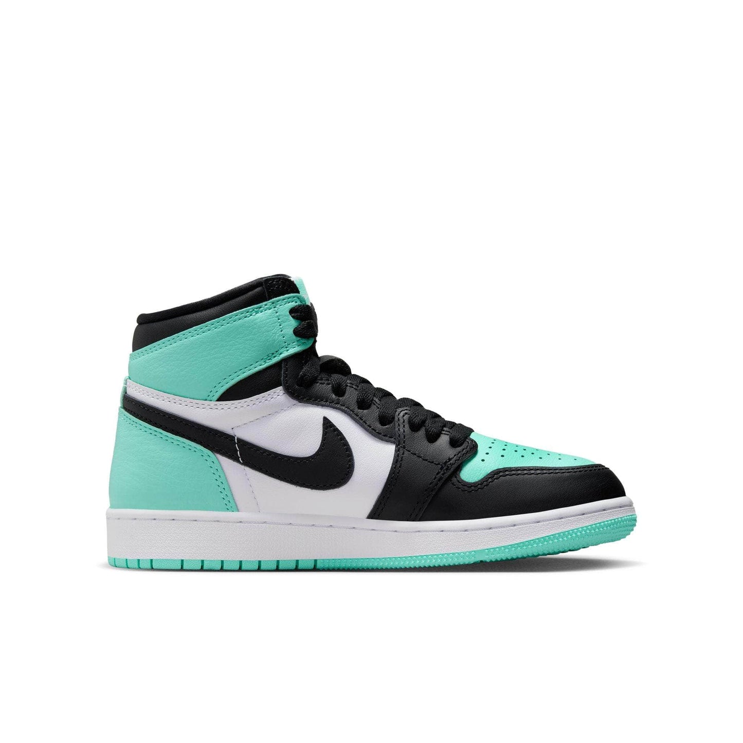 Air Jordan 1 Retro High OG "Green Glow" - Boy's GS
