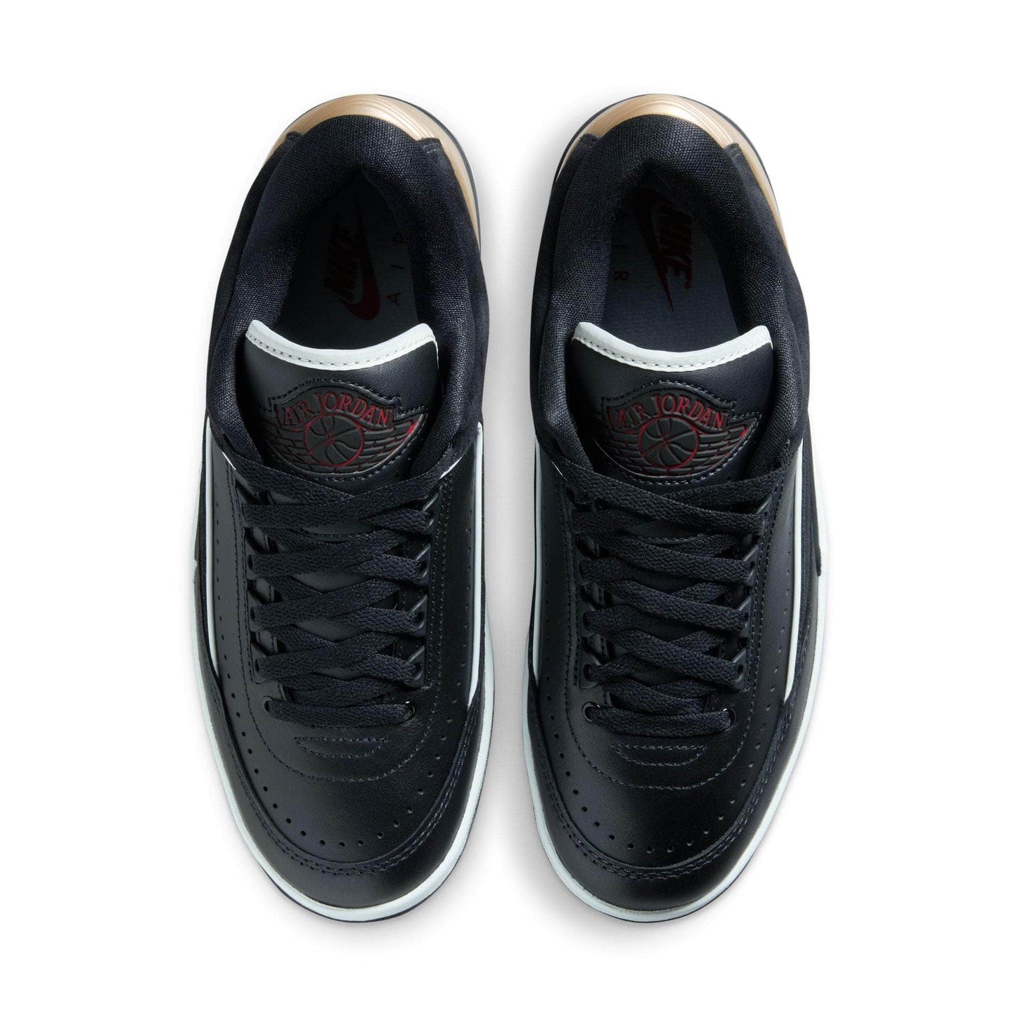 Air Jordan 2 Retro Low "Black Metallic Gold" - Women's