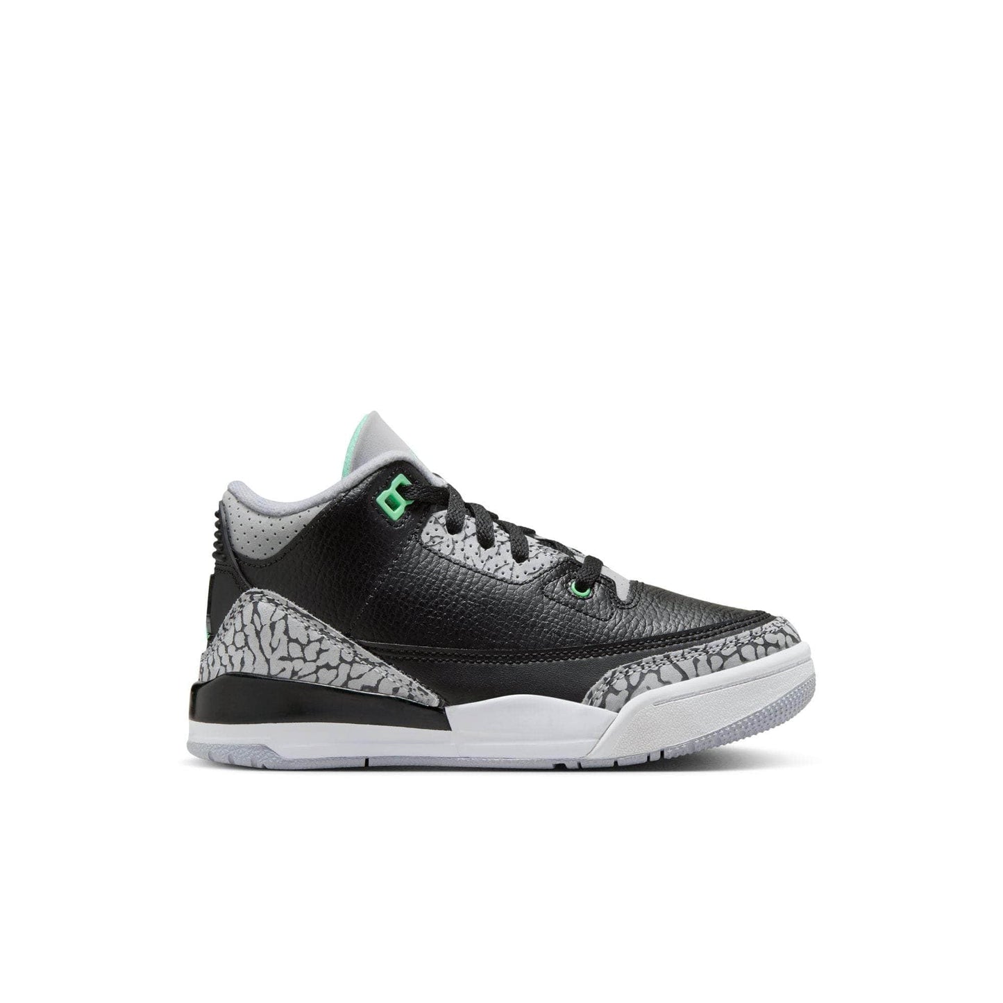 Air Jordan 3 Retro 鈥淕reen Glow鈥?- Kid's PS