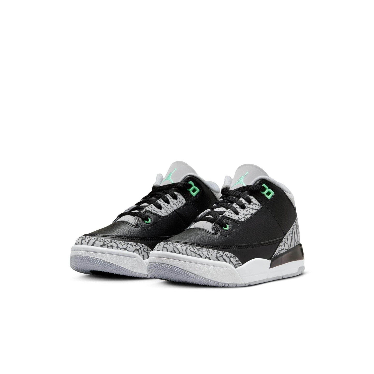 Air Jordan 3 Retro 鈥淕reen Glow鈥?- Kid's PS