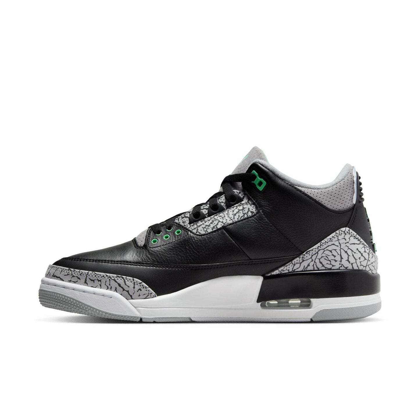 Air Jordan 3 Retro 鈥淕reen Glow鈥?- Men's