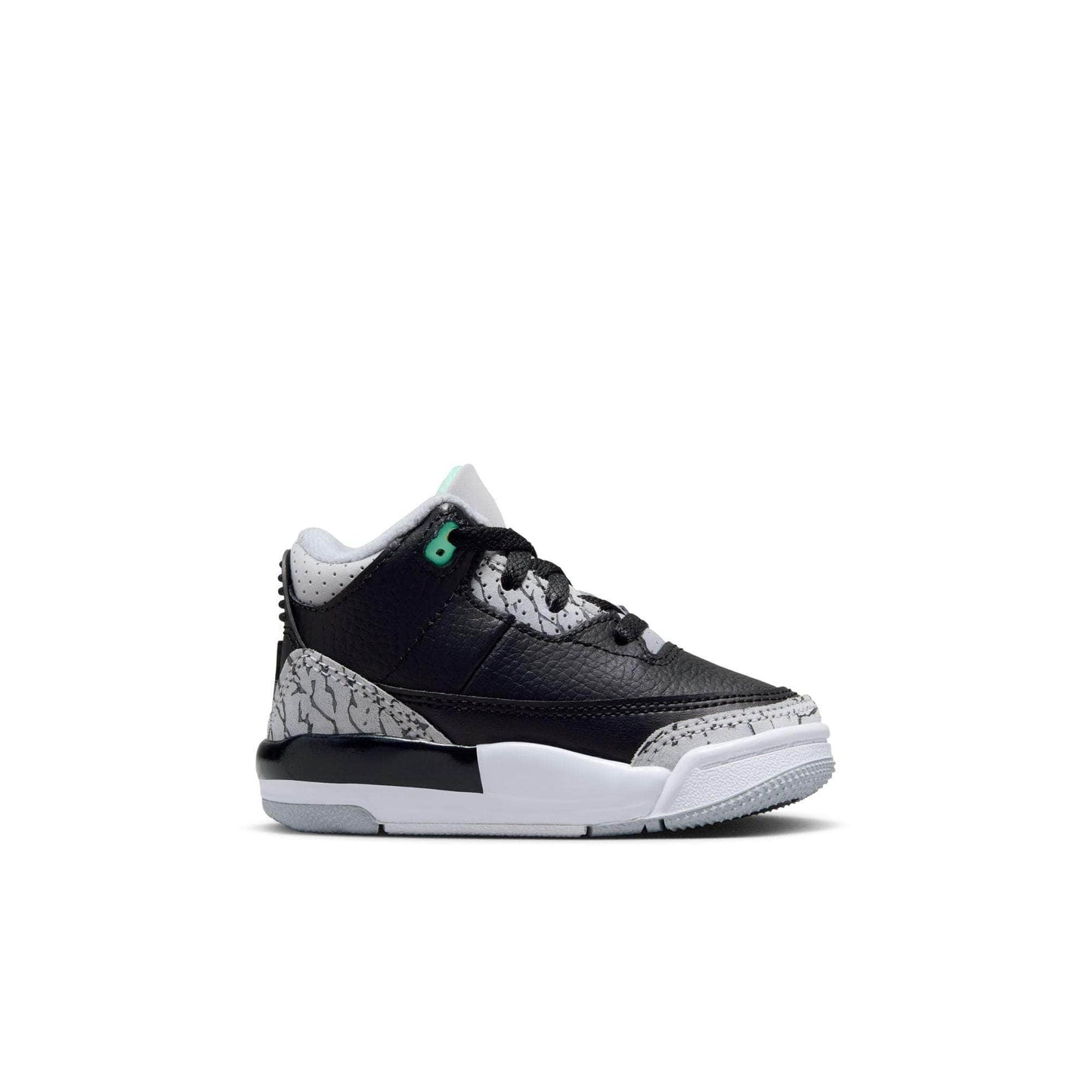 Air Jordan 3 Retro 鈥淕reen Glow鈥?- Toddler's TD
