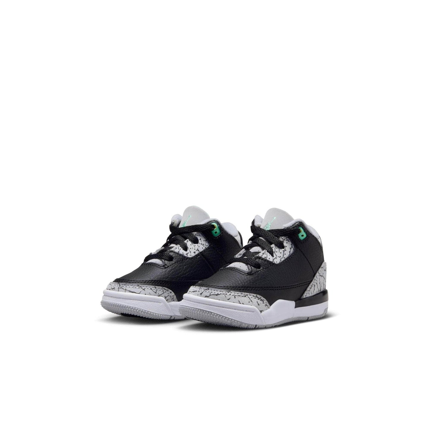 Air Jordan 3 Retro 鈥淕reen Glow鈥?- Toddler's TD
