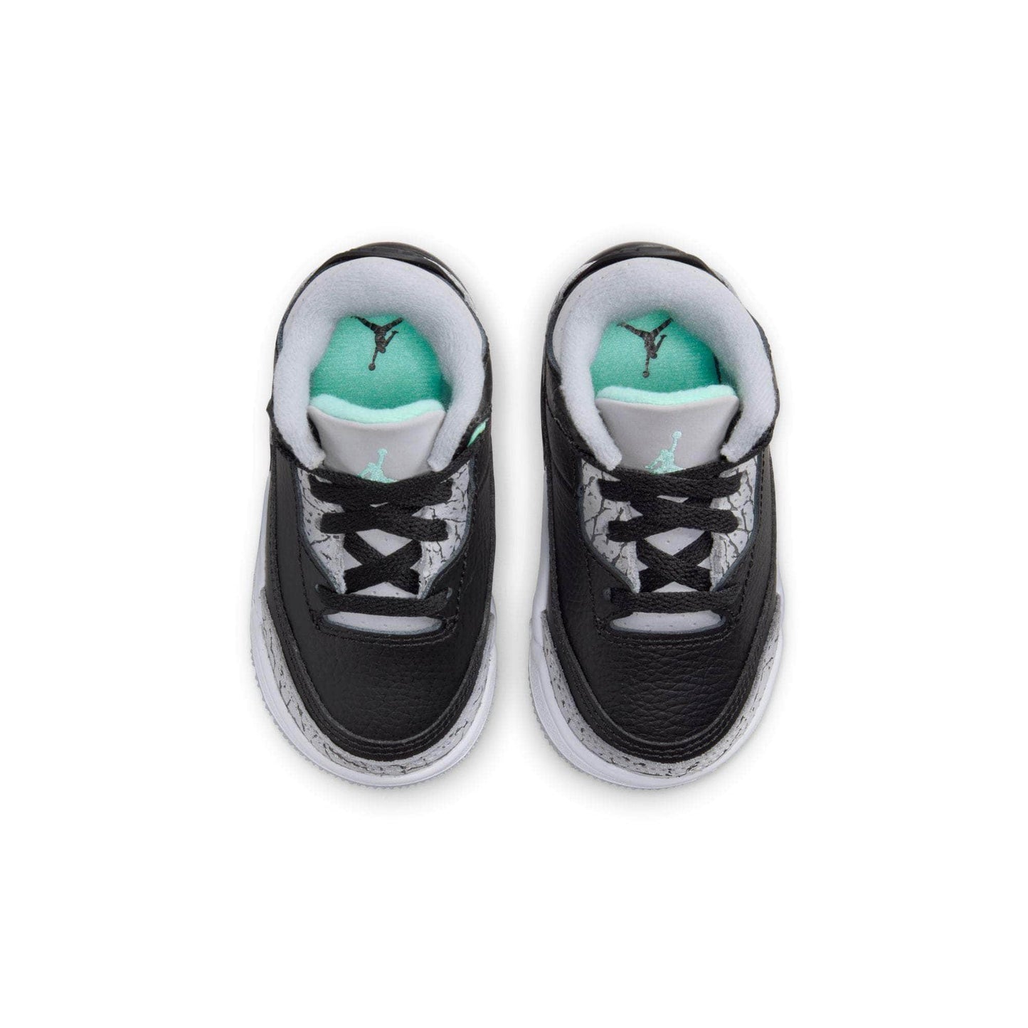 Air Jordan 3 Retro 鈥淕reen Glow鈥?- Toddler's TD