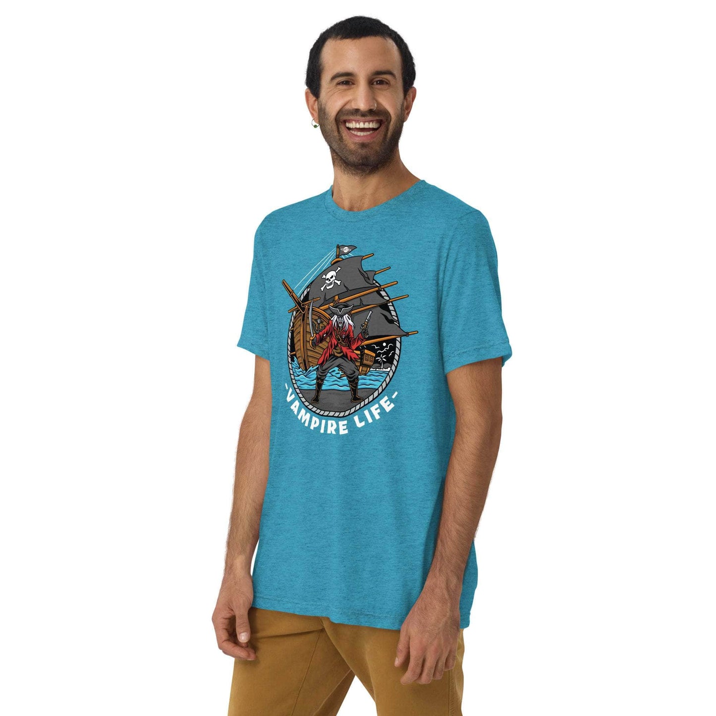 GBNY Aqua Triblend / XS Vamp Life X GBNY "Bay Of Pirates" T-shirt - Men's 8955956_6464
