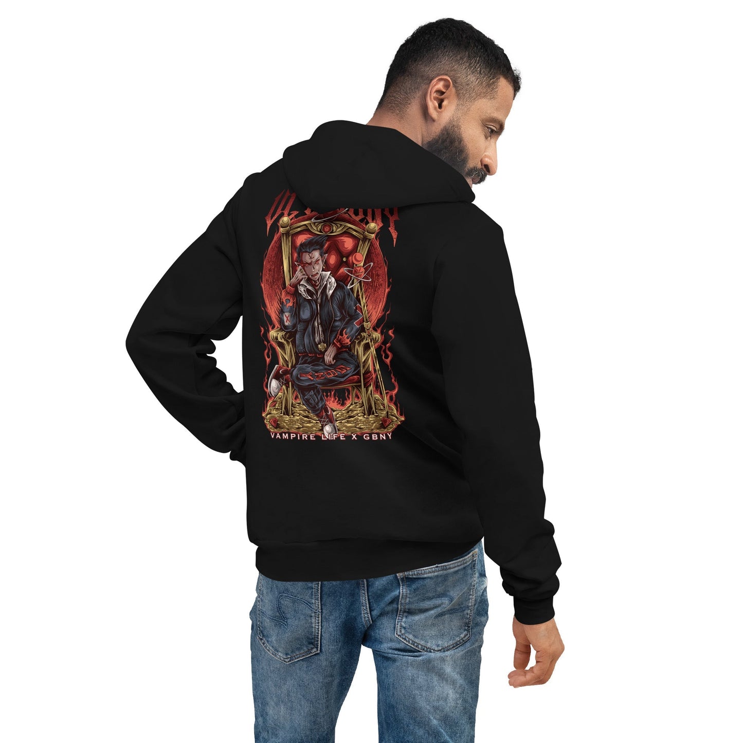 GBNY Black / S Vamp Life X GBNY "Vampires Throne" Super Soft Hoodie - Men's 7295436_9227