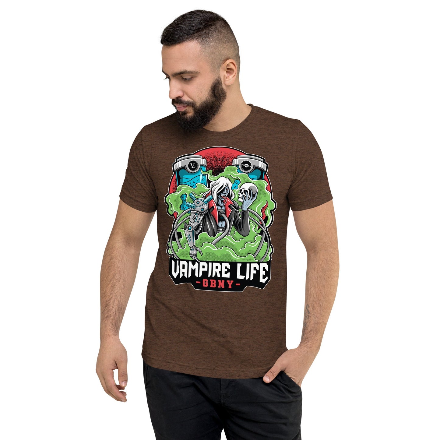 GBNY Brown Triblend / XS Short sleeve t-shirt 3535018_6496