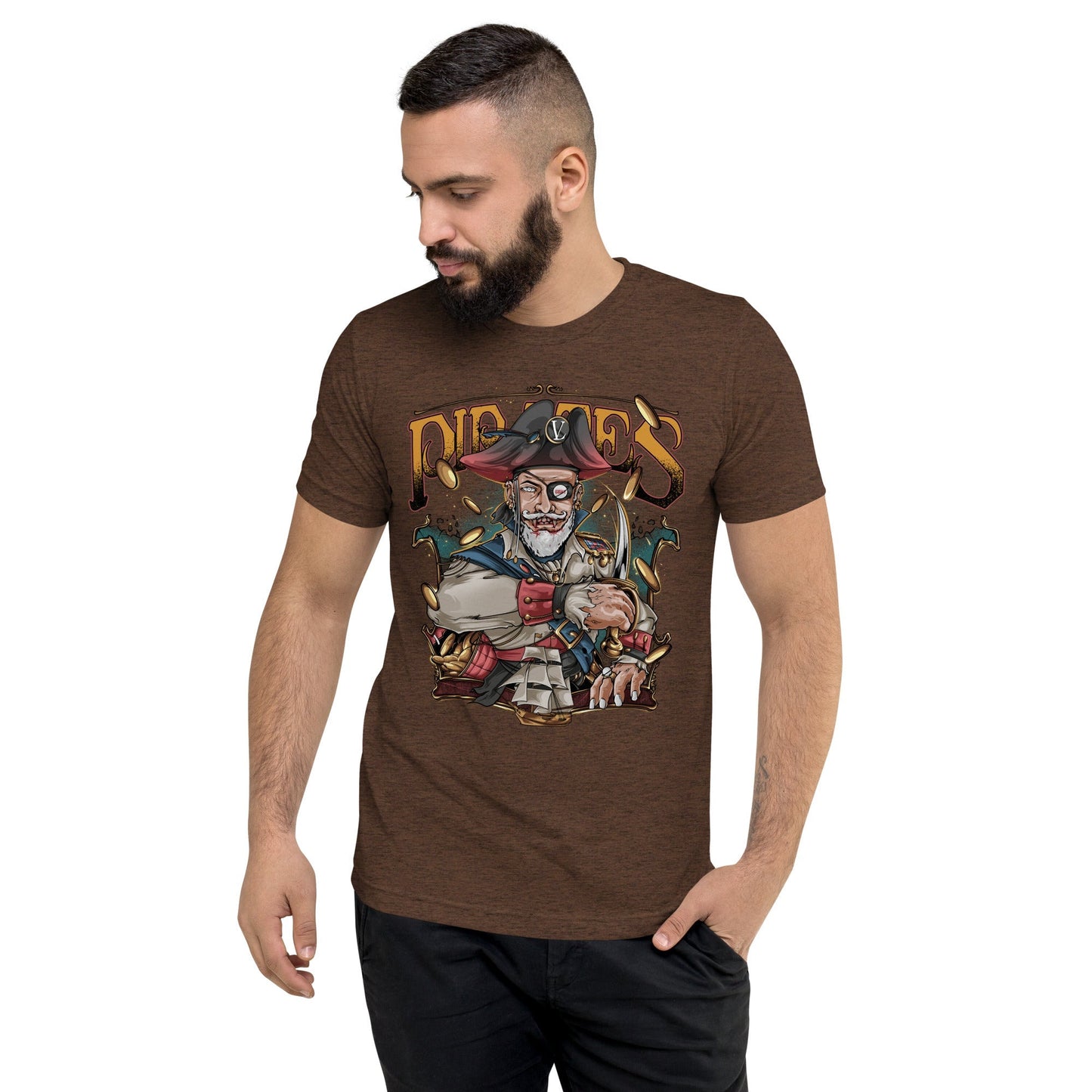GBNY Brown Triblend / XS Vamp Life X GBNY "Pirates King" T-shirt - Men's 4461701_6496