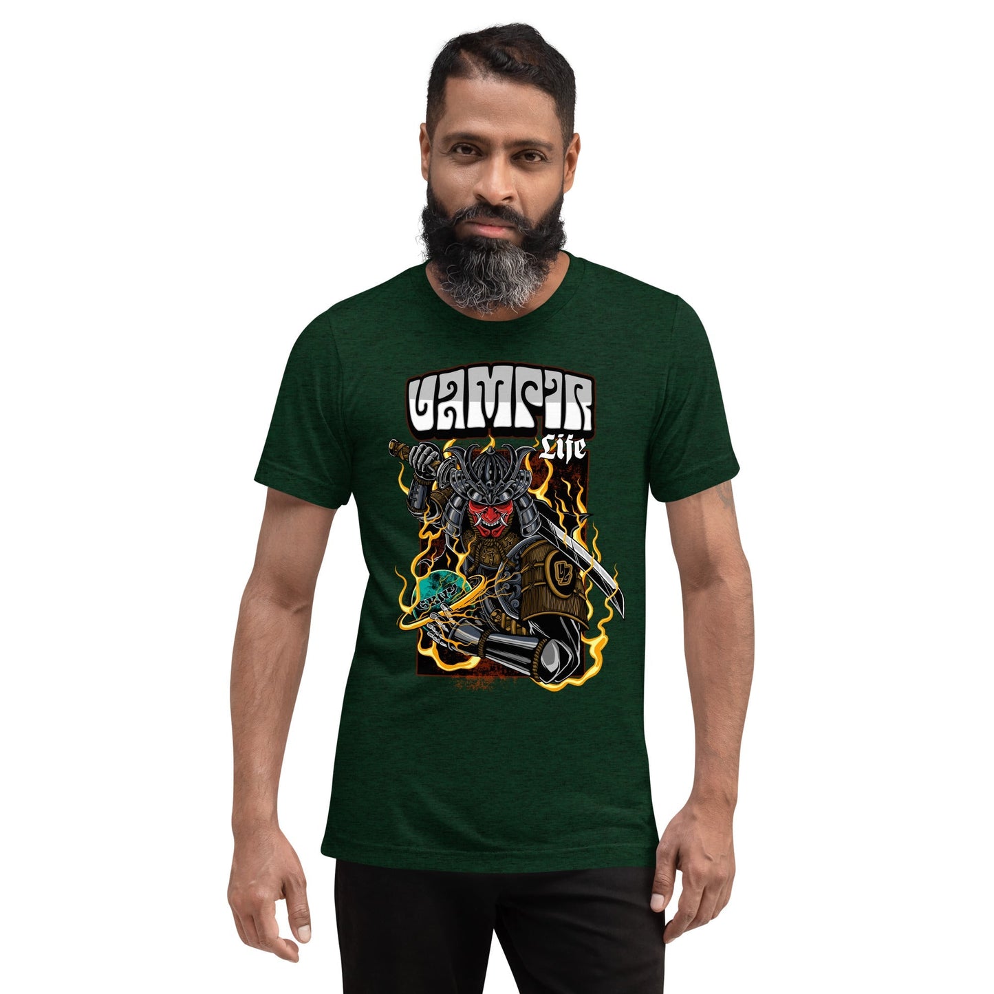 GBNY Emerald Triblend / XS Vamp Life X GBNY "Onimusha" T-shirt - Men's 1718989_6520