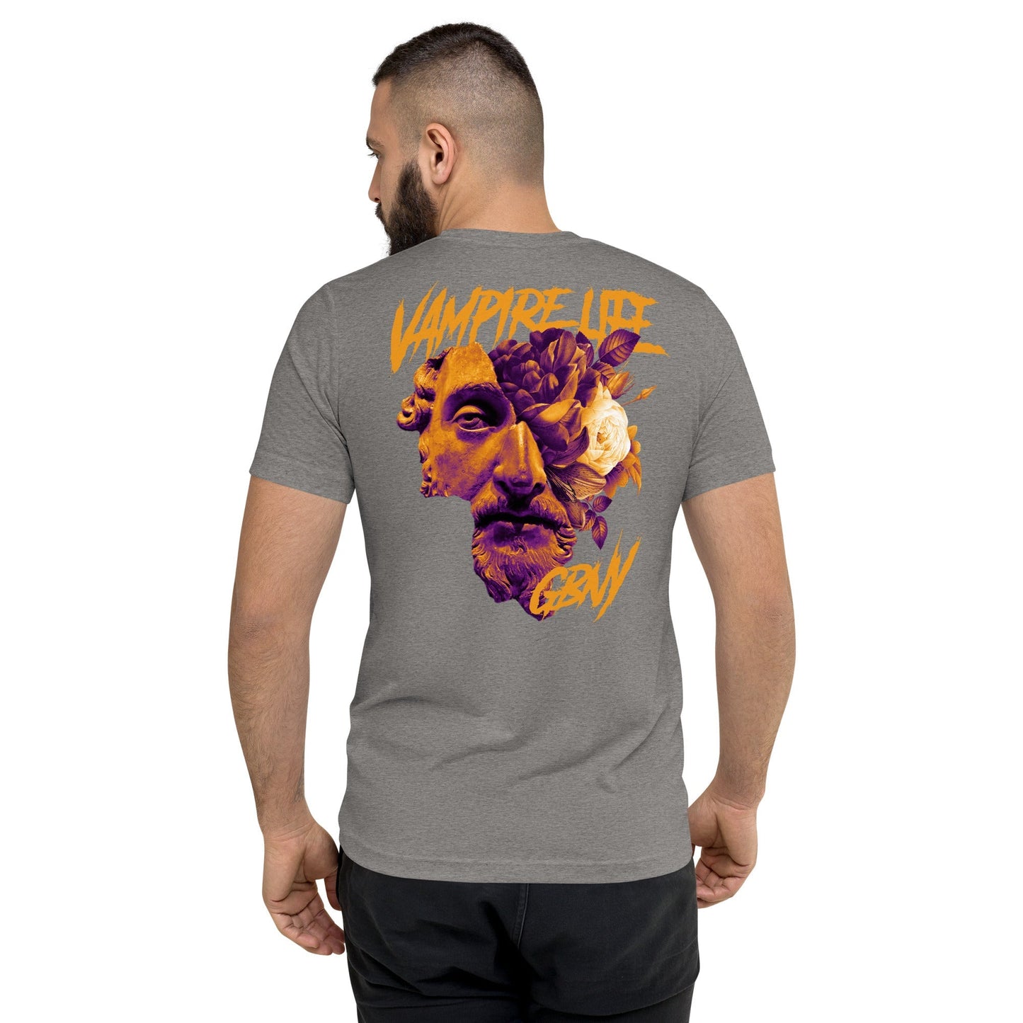 GBNY Grey Triblend / XS Vamp Life X GBNY "Roman Gods" T-shirt - Men's 9197910_6536