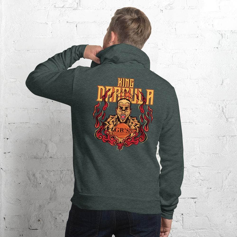 GBNY Heather Forest / S Vamp Life X GBNY "King Dracula" Super Soft Hoodie - Men's 7713609_9245