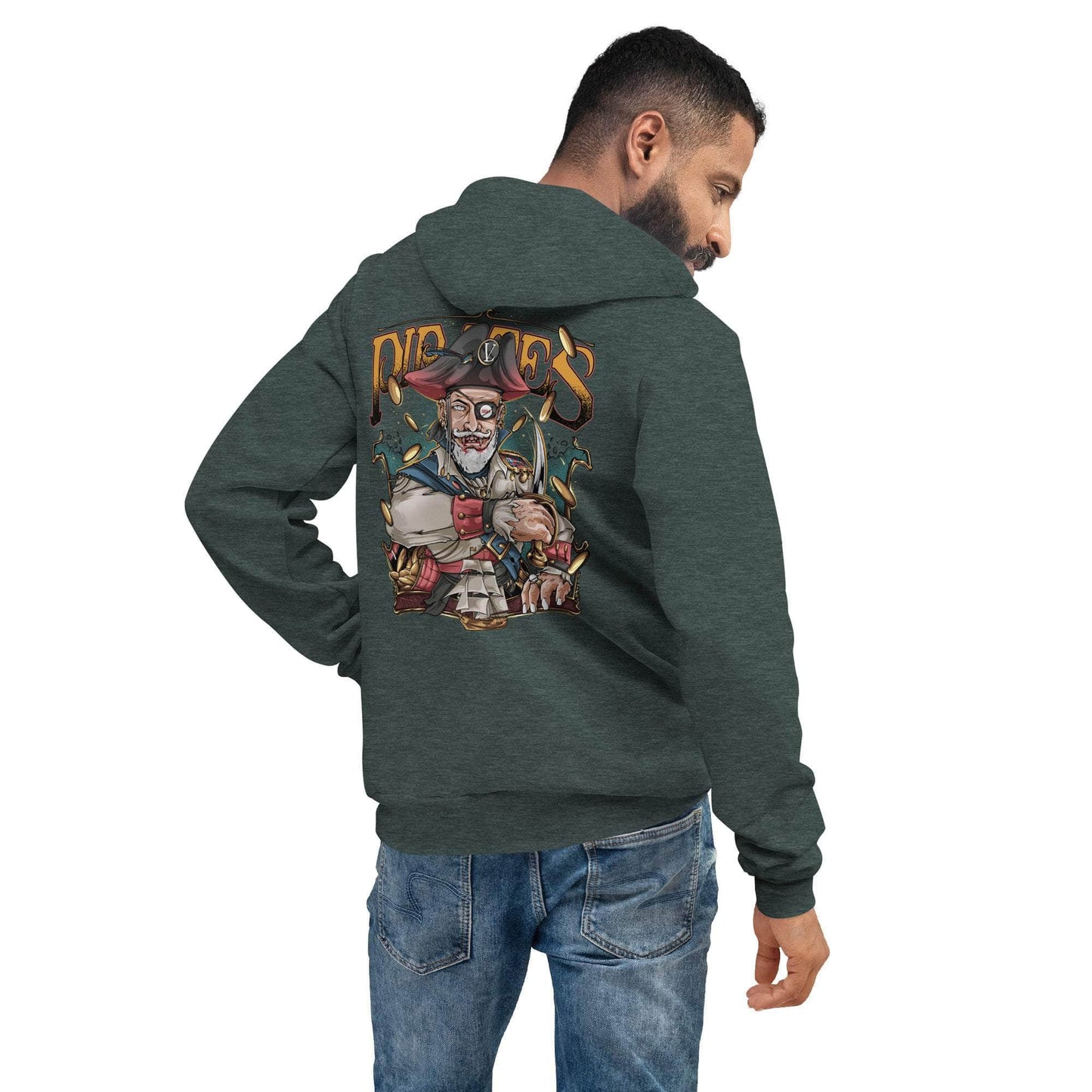 GBNY Heather Forest / S Vamp Life X GBNY "Pirates King" Super Soft Hoodie - Men's 5949082_9245