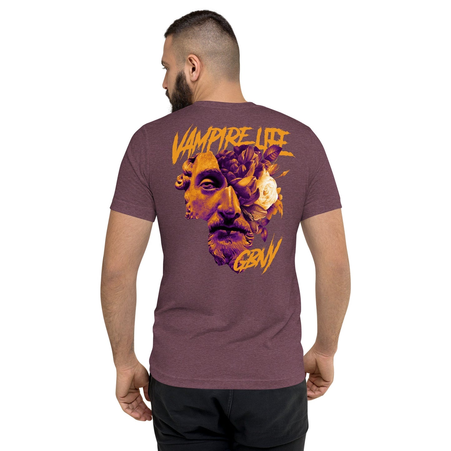 GBNY Maroon Triblend / XS Vamp Life X GBNY "Roman Gods" T-shirt - Men's 9197910_6544