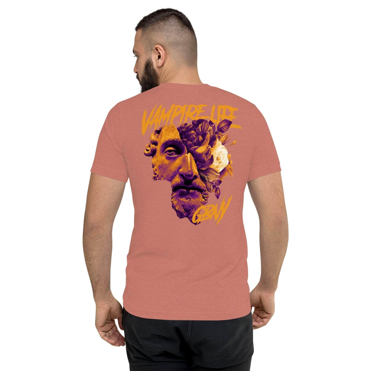 GBNY Mauve Triblend / XS Vamp Life X GBNY "Roman Gods" T-shirt - Men's 9197910_9761