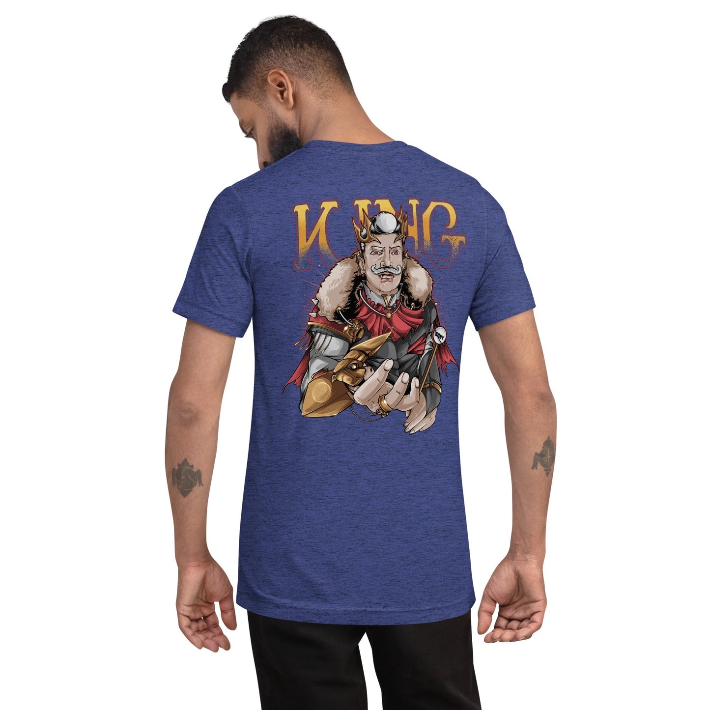 GBNY Navy Triblend / XS Vamp Life X GBNY "Vamp King" T-shirt - Men's 8741511_6552