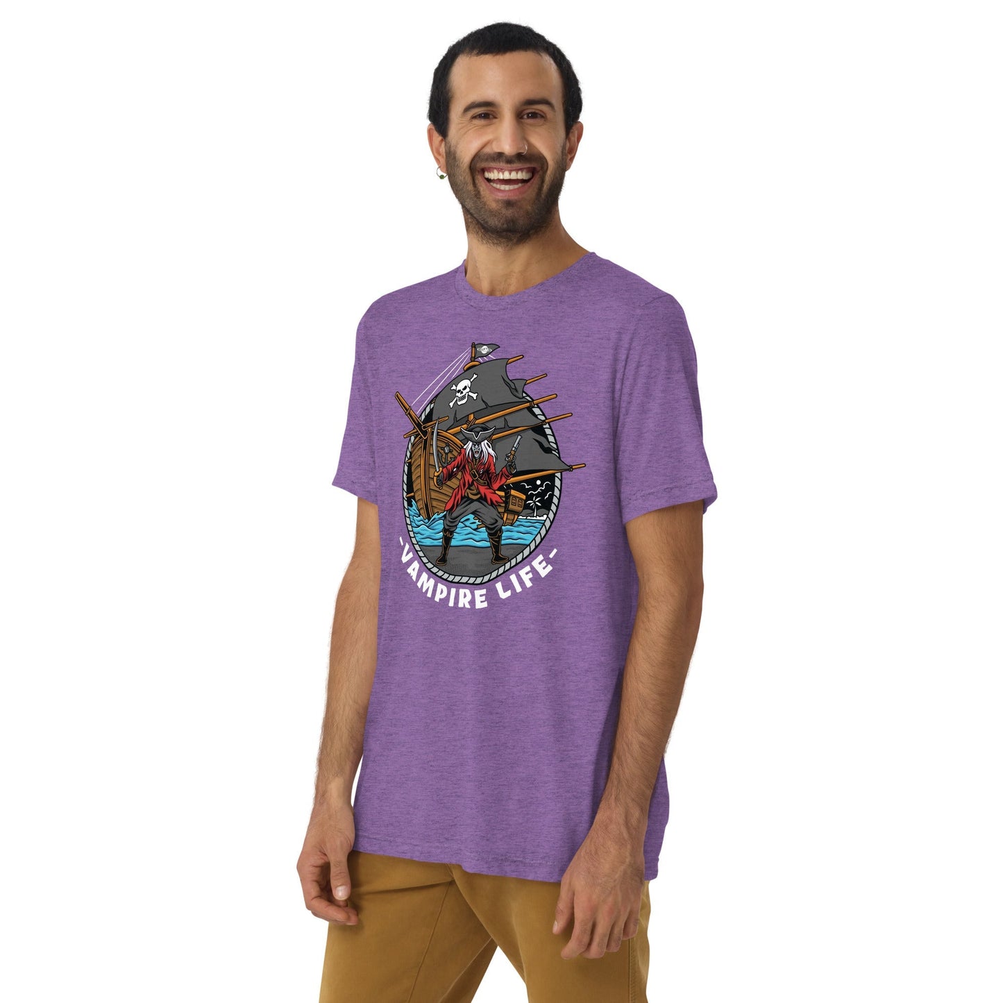 GBNY Purple Triblend / XS Vamp Life X GBNY "Bay Of Pirates" T-shirt - Men's 8955956_6568