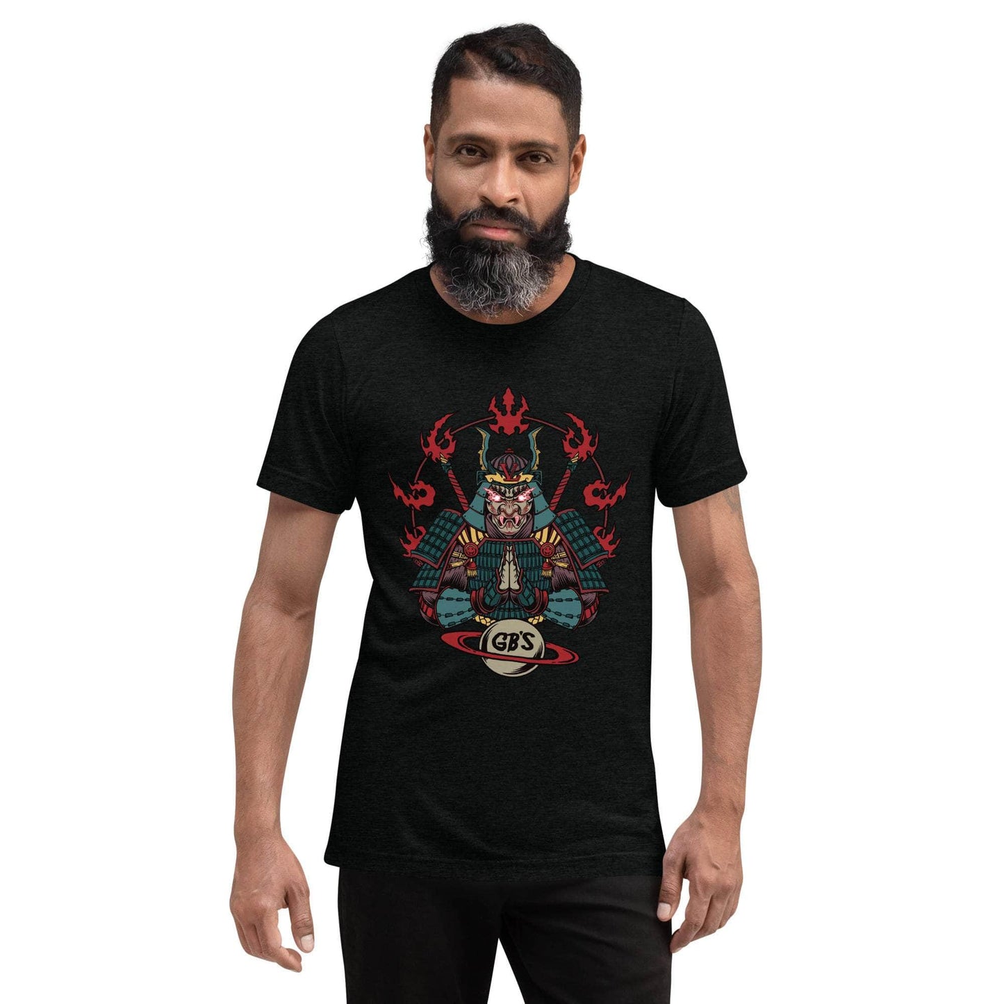 GBNY Solid Black Triblend / XS Vamp Life X GBNY "Red Fire" T-shirt - Men's 6600595_6584