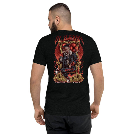 GBNY Solid Black Triblend / XS Vamp Life X GBNY "Vampires Throne" T-shirt - Men's 6950324_6584