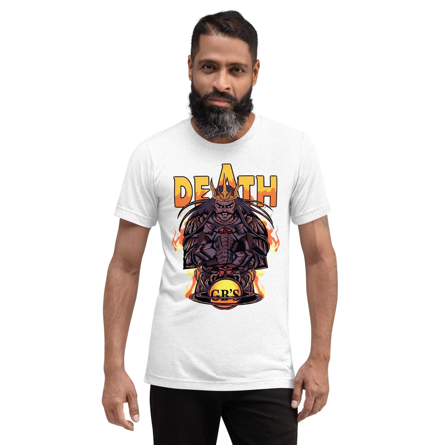 GBNY Solid White Triblend / XS Vamp Life X GBNY "Death Vamp" T-shirt - Men's 9427870_16792