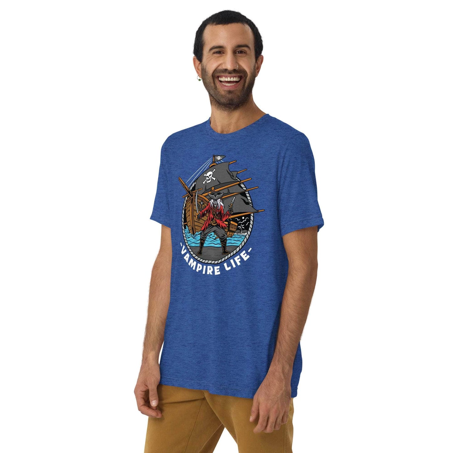 GBNY True Royal Triblend / XS Vamp Life X GBNY "Bay Of Pirates" T-shirt - Men's 8955956_6600