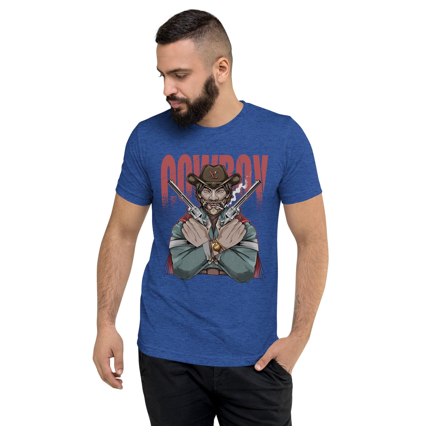 GBNY True Royal Triblend / XS Vamp Life X GBNY "Cow Boy" T-shirt - Men's 2714713_6600