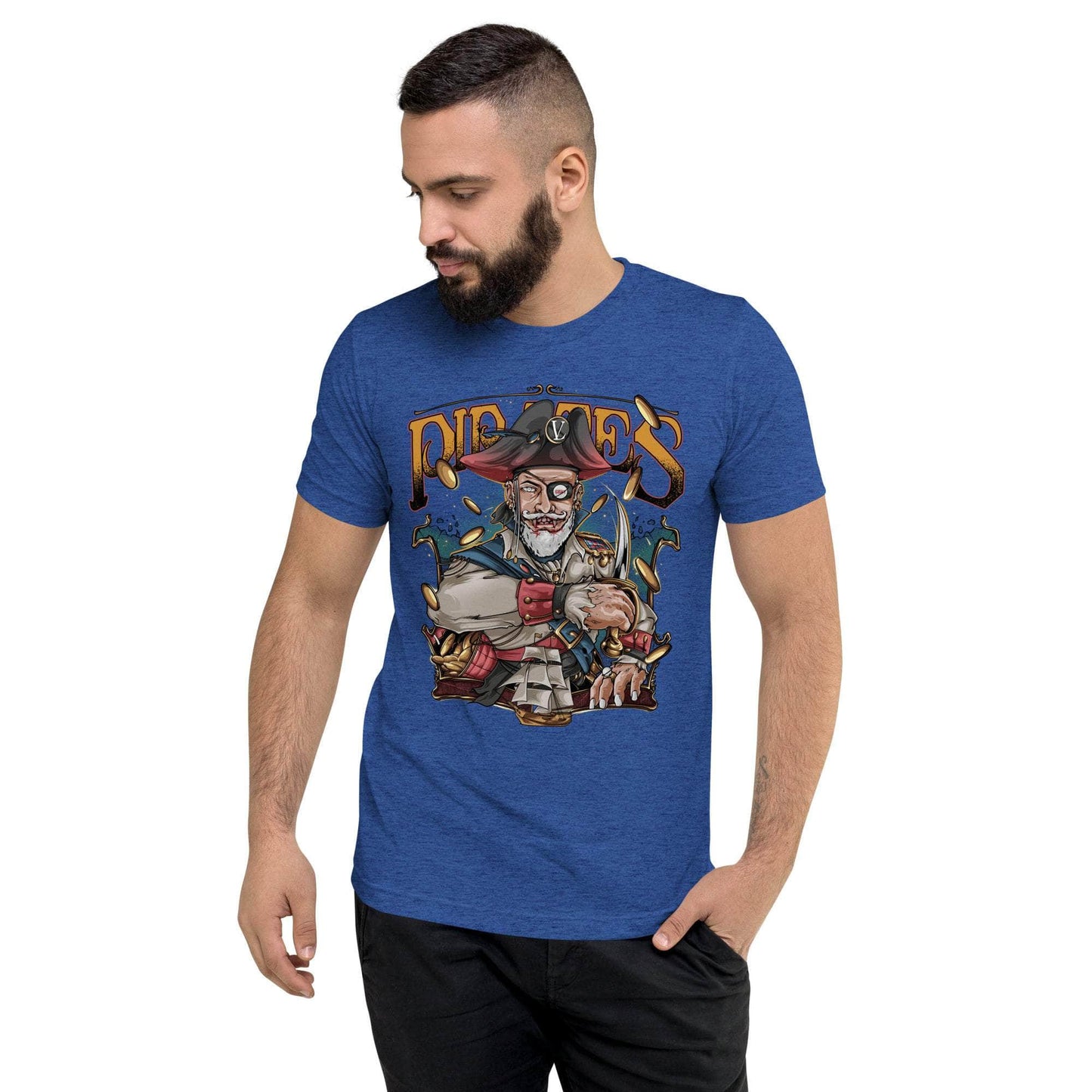 GBNY True Royal Triblend / XS Vamp Life X GBNY "Pirates King" T-shirt - Men's 4461701_6600