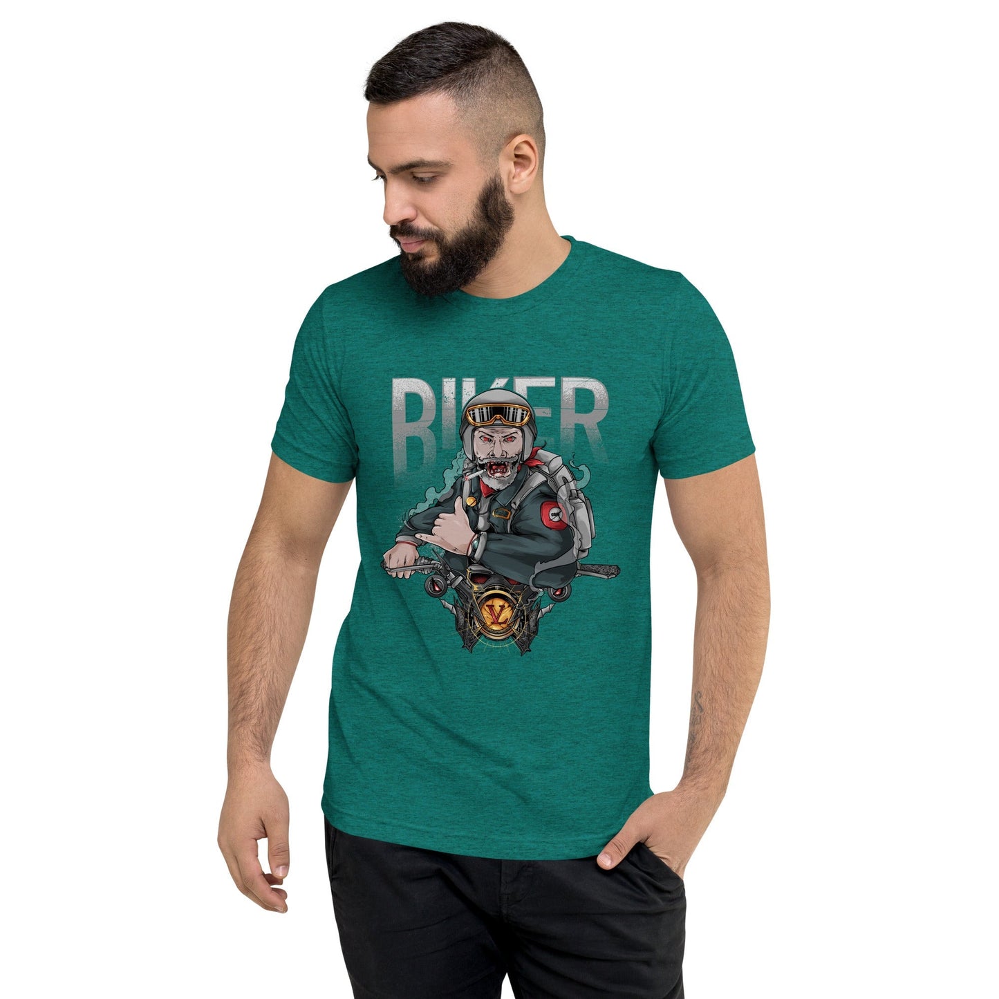 Vamp Life X GBNY "Biker" T-shirt - Men's