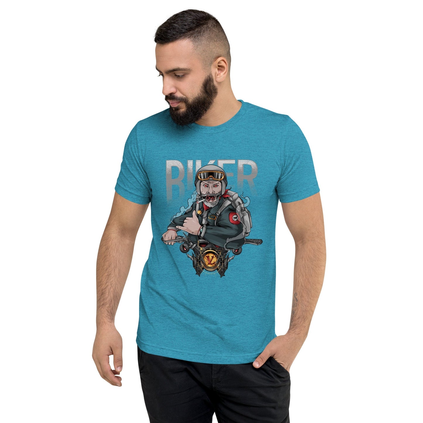 Vamp Life X GBNY "Biker" T-shirt - Men's