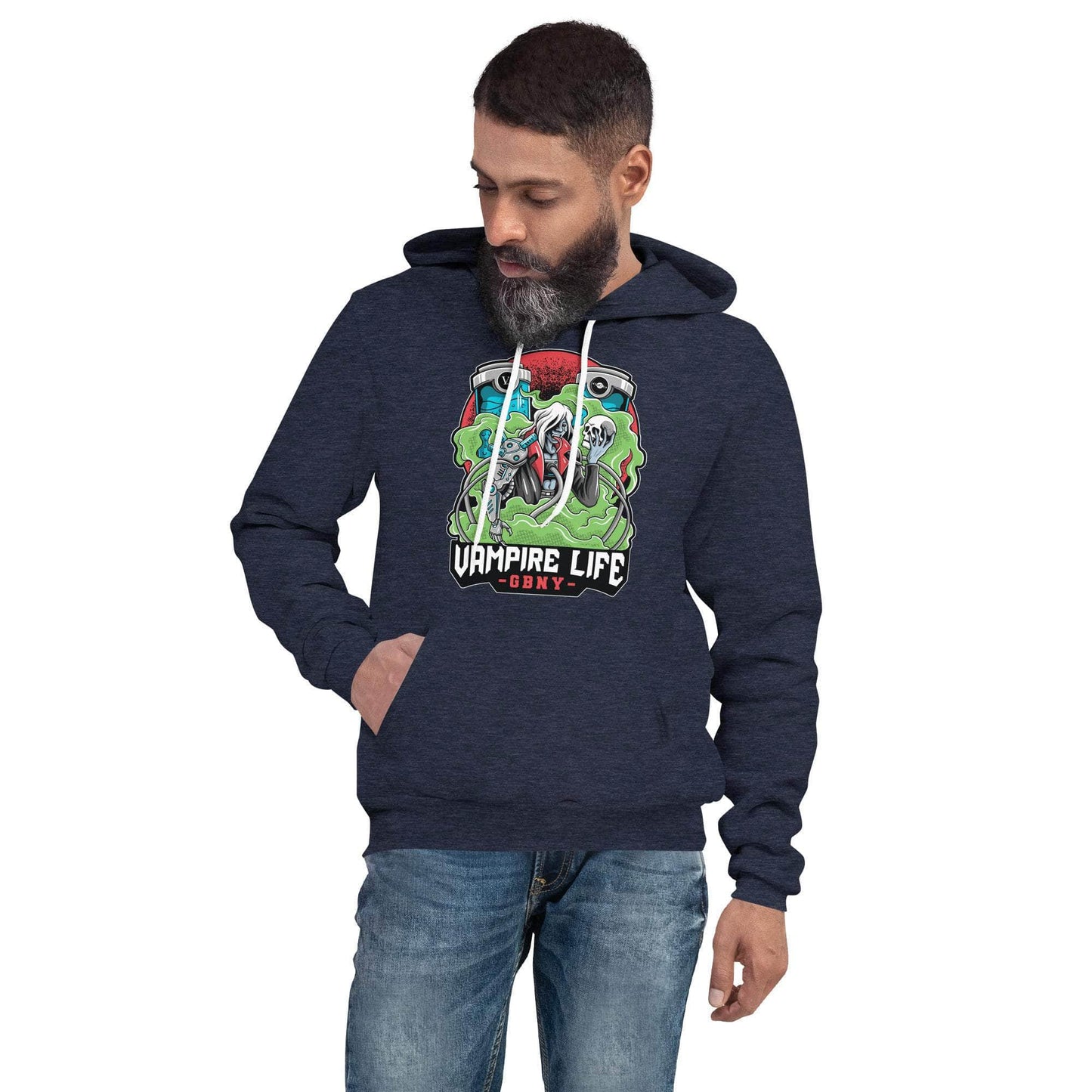 Vamp Life X GBNY "Cyber Punk Vamp" Super Soft Hoodie - Men's