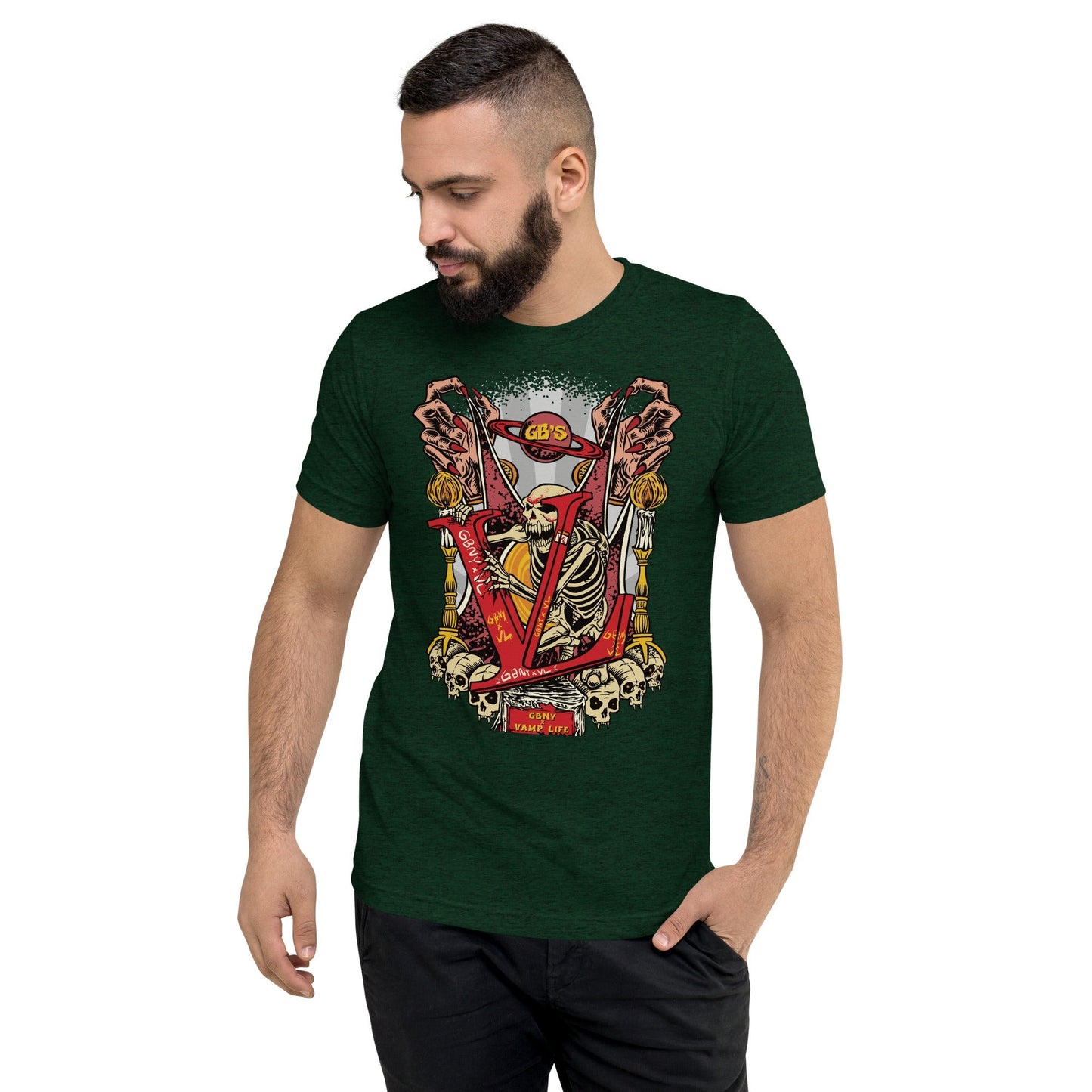 Vamp Life X GBNY "Graveyard" T-shirt - Men's