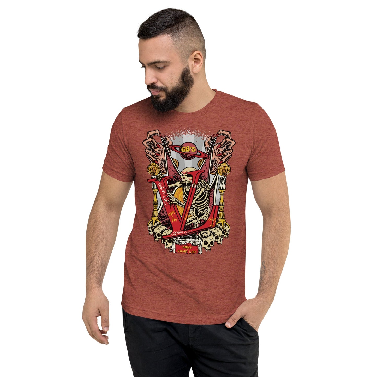 Vamp Life X GBNY "Graveyard" T-shirt - Men's
