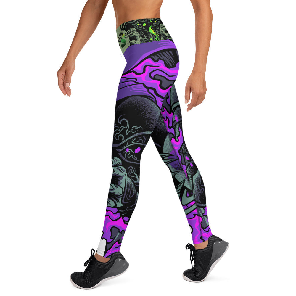 Vamp Life X GBNY "Scare  The Scary" Yoga Leggings - Women's