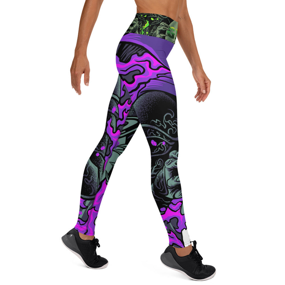 Vamp Life X GBNY "Scare  The Scary" Yoga Leggings - Women's