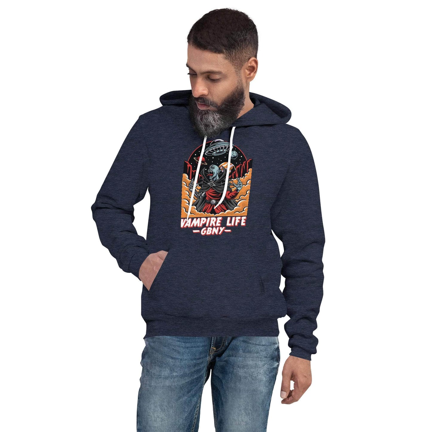 Vamp Life X GBNY "Space Vampire" Super Soft Hoodie - Men's