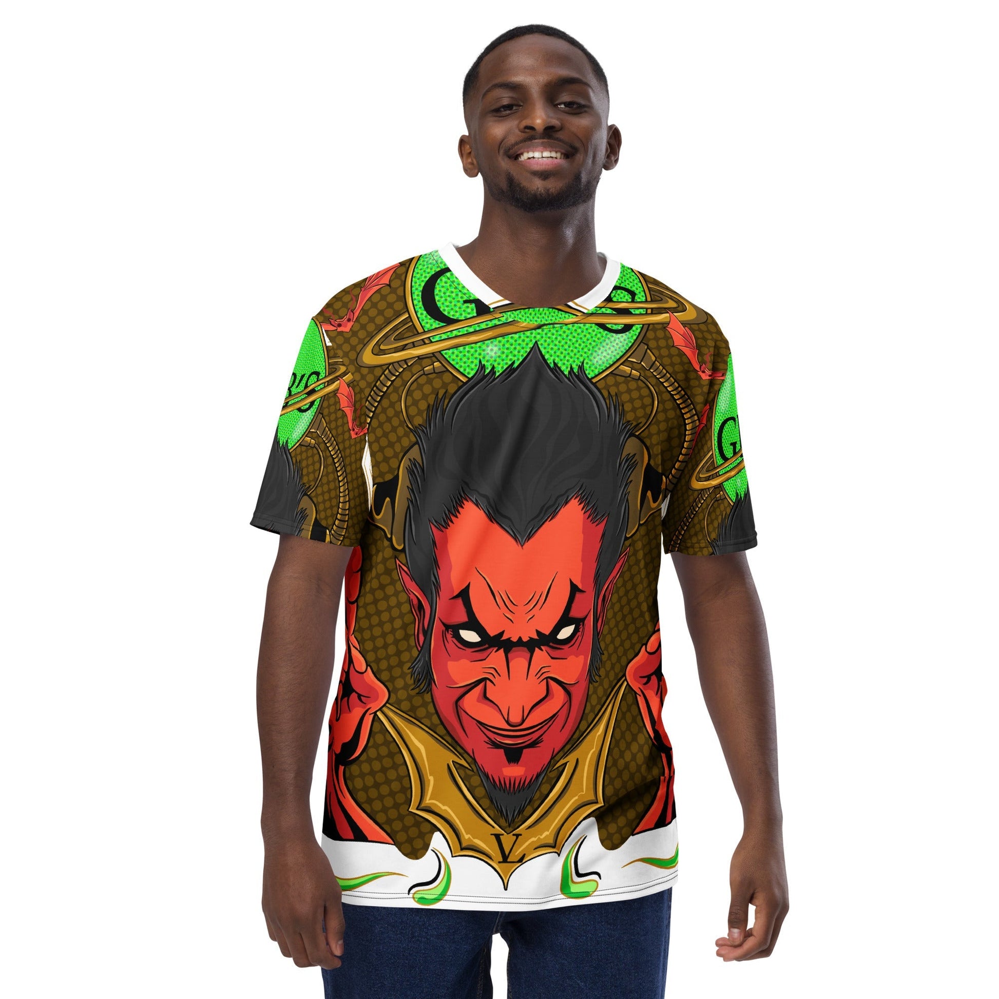 GBNY XS Vamp Life X GBNY "Rock & Roll Vamp" All Over Print T-shirt - Men's 8069736_8850