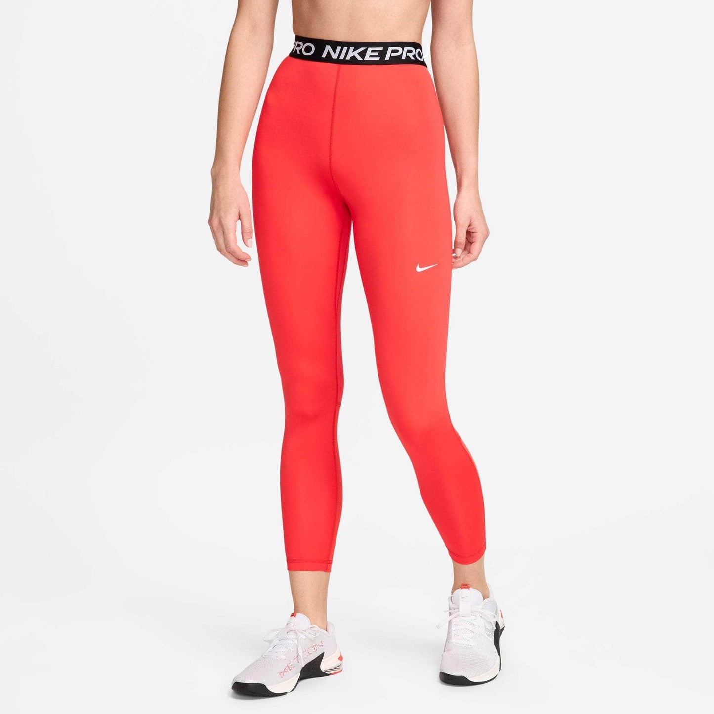 Nike Pro 365 High-Waisted 7/8 Mesh Panel Leggings - Women's
