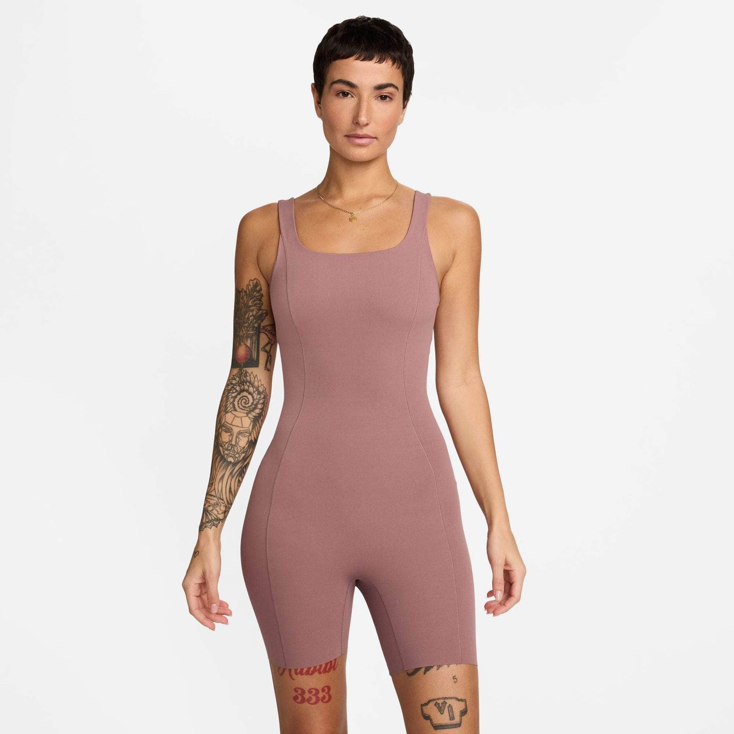 Nike Zenvy Dri-FIT Short Bodysuit - Women's