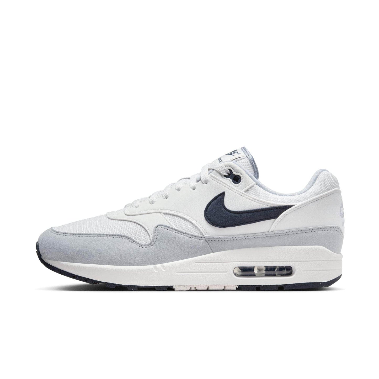 Nike Air Max 1 "Platinum Tint Dark Obsidian" - Men's