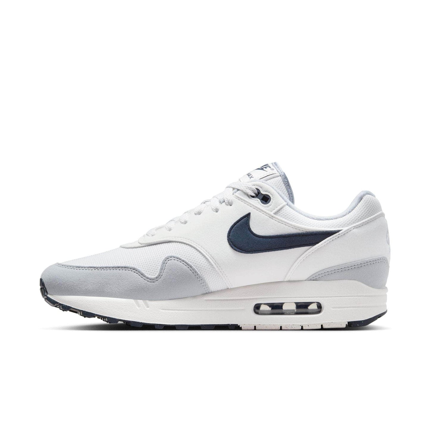 Nike Air Max 1 "Platinum Tint Dark Obsidian" - Men's