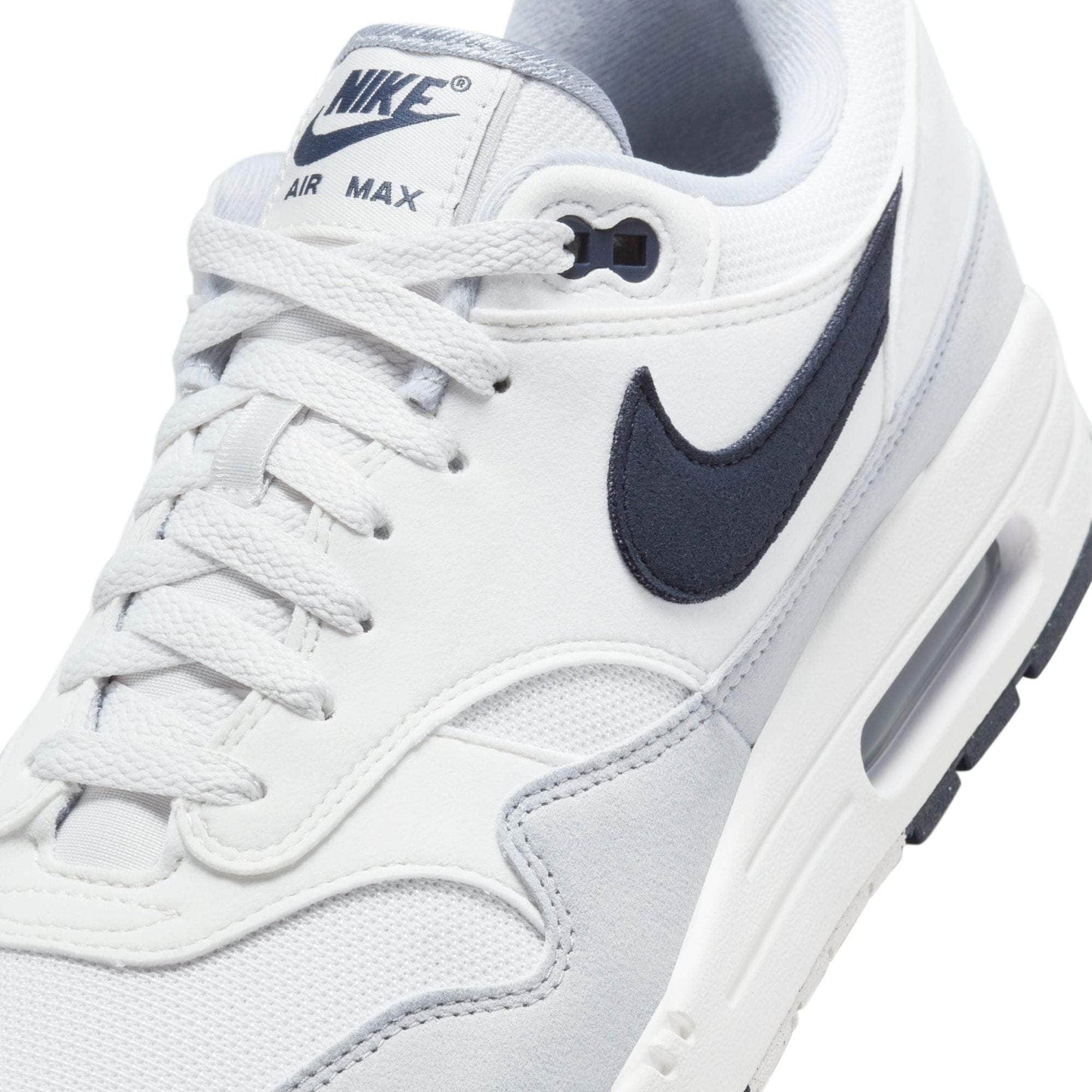 Nike Air Max 1 "Platinum Tint Dark Obsidian" - Men's
