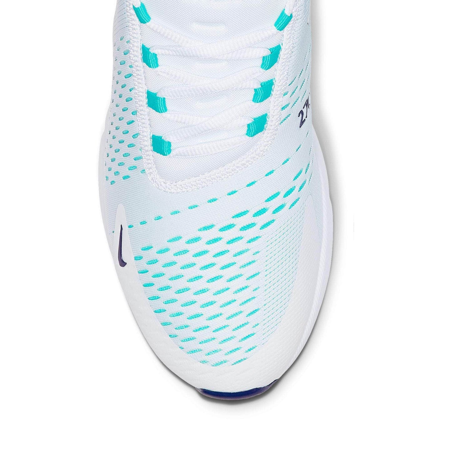 Nike Air Max 270 "White Hyper Jade Deep Royal Blue" - Men's